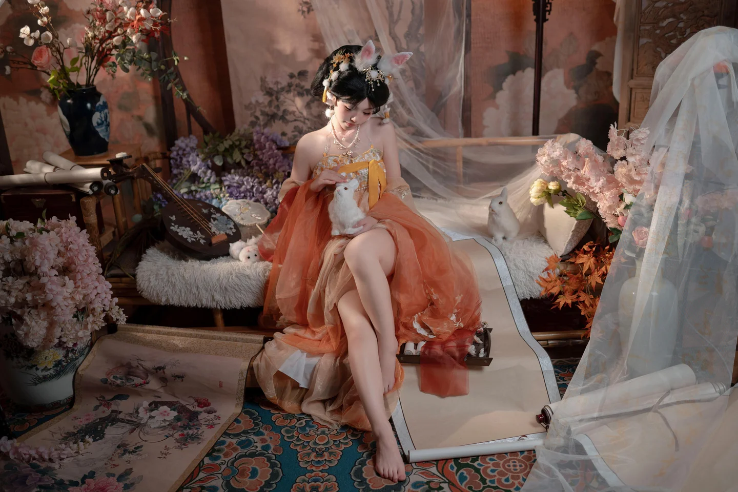 Bangni邦尼 - No.072 中秋节玉兔 [88P,7V-718MB] tg@simisebaisi 【丝足阁】008.webp